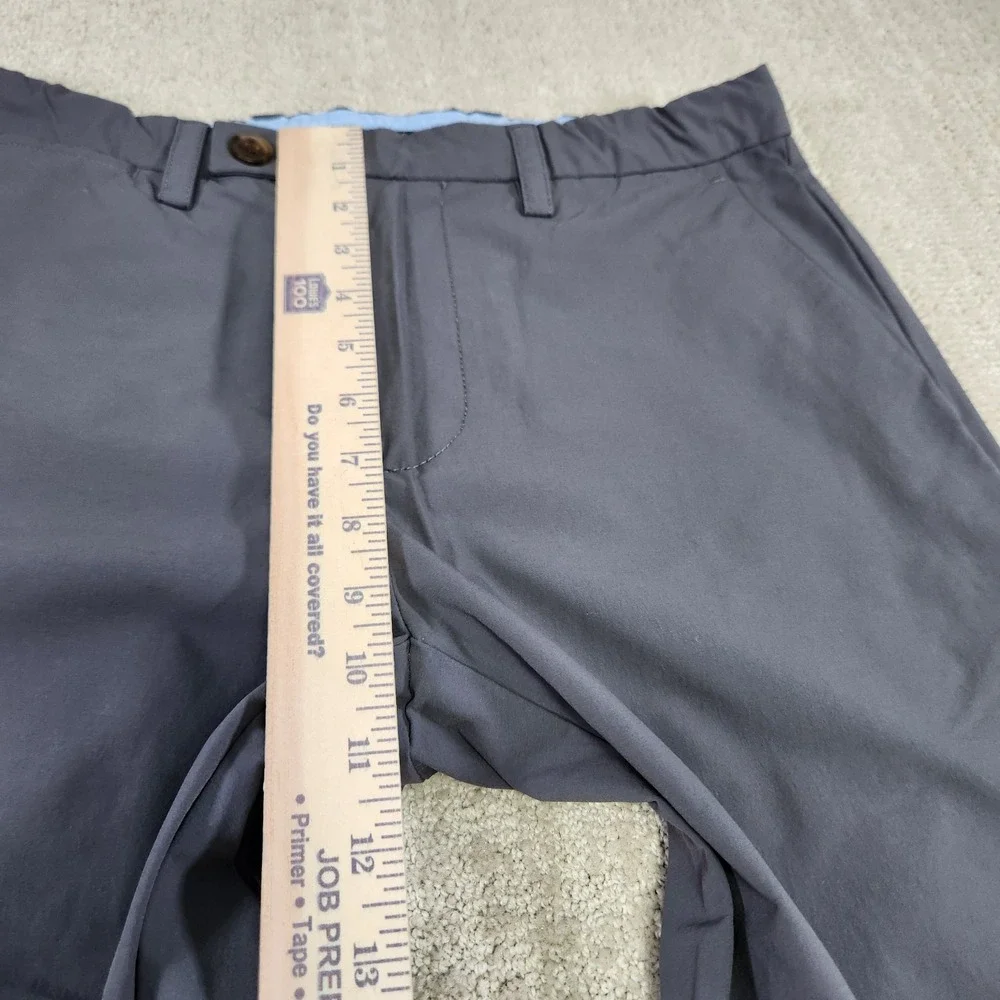 Brooks Brothers Pants Men‎ 32x30 Red Fleece Performance Chino Gray Stretch